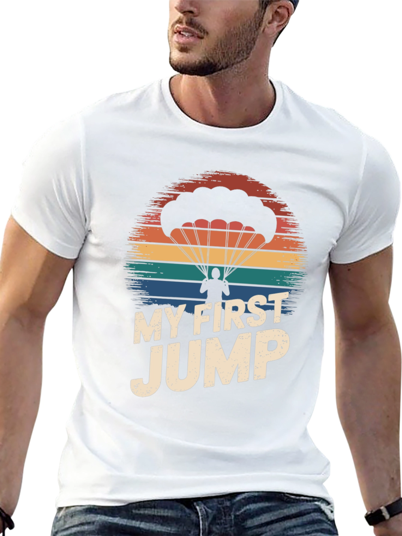 My First Jump Graphic Tee - Skydiving Shirt
