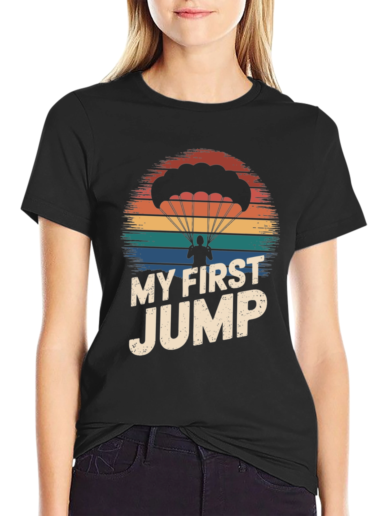 My First Jump Graphic Tee - Skydiving Shirt