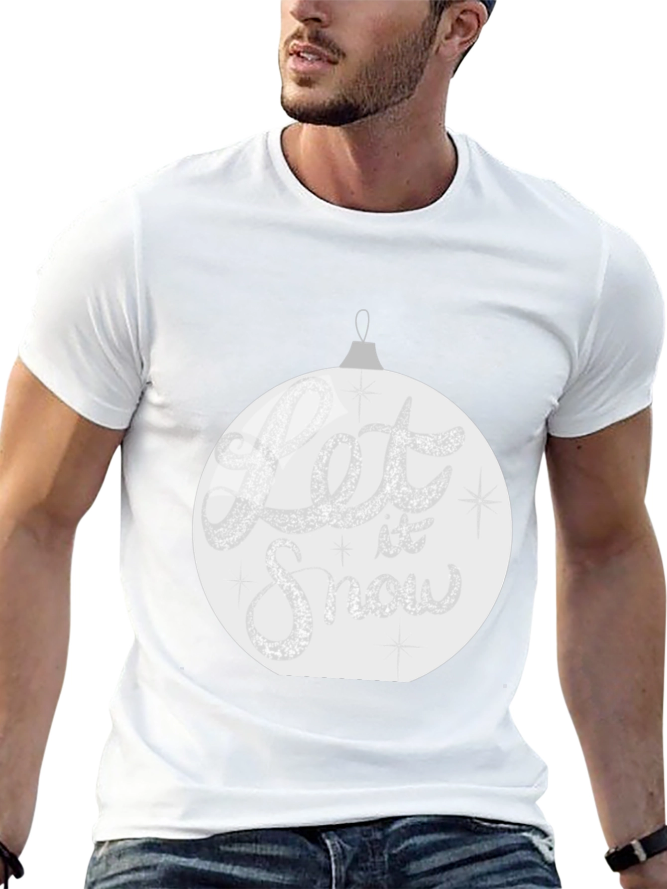 Let it Snow Christmas Ornament T-Shirt