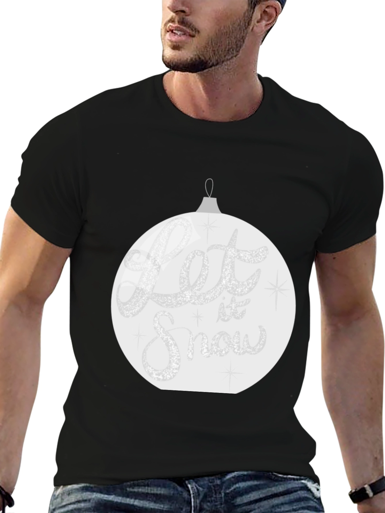 Let it Snow Christmas Ornament T-Shirt