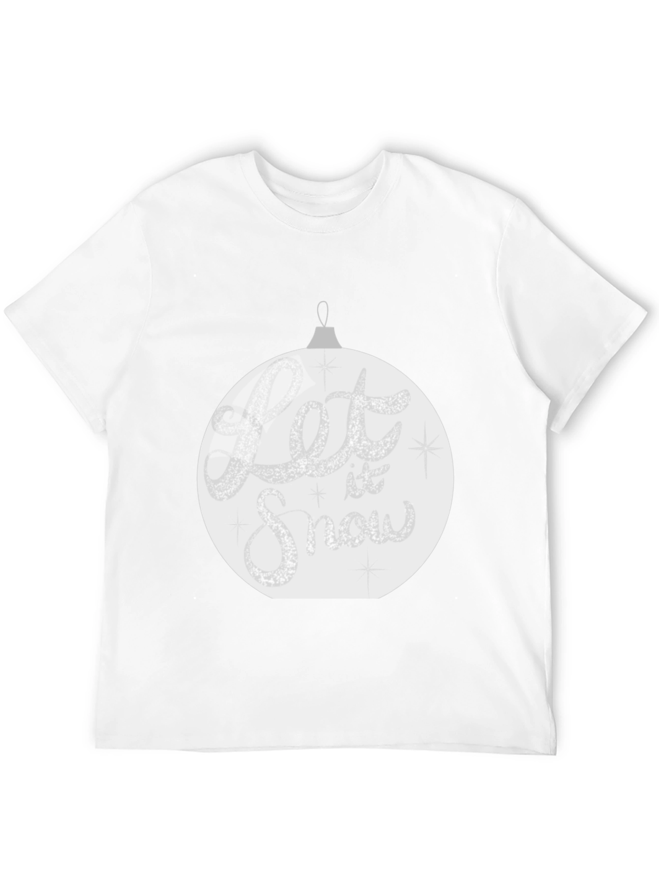 Let it Snow Christmas Ornament T-Shirt