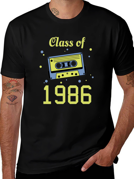 Class of 1986 Cassette Tape T-Shirt