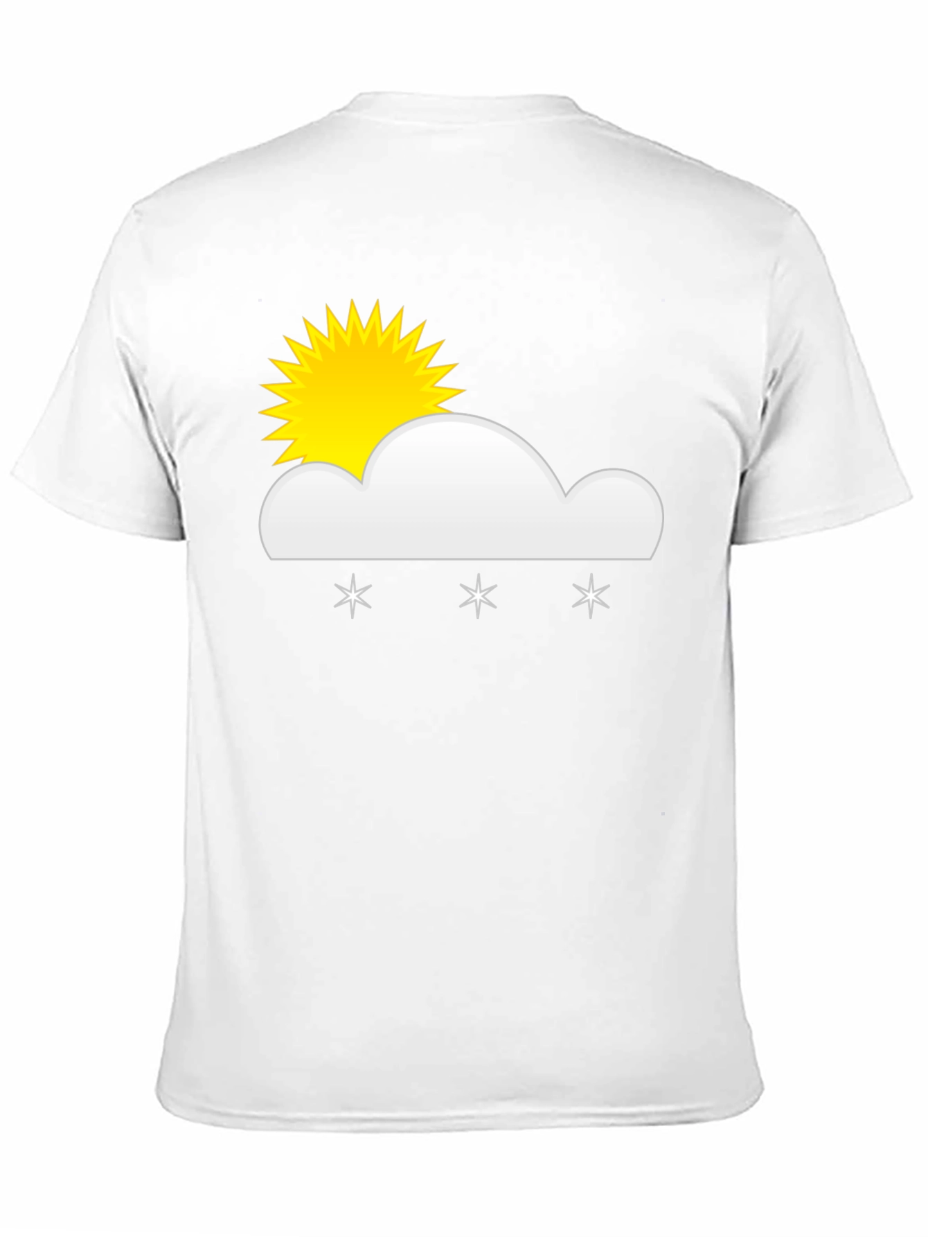 Snowy Sunny Day Graphic T-Shirt
