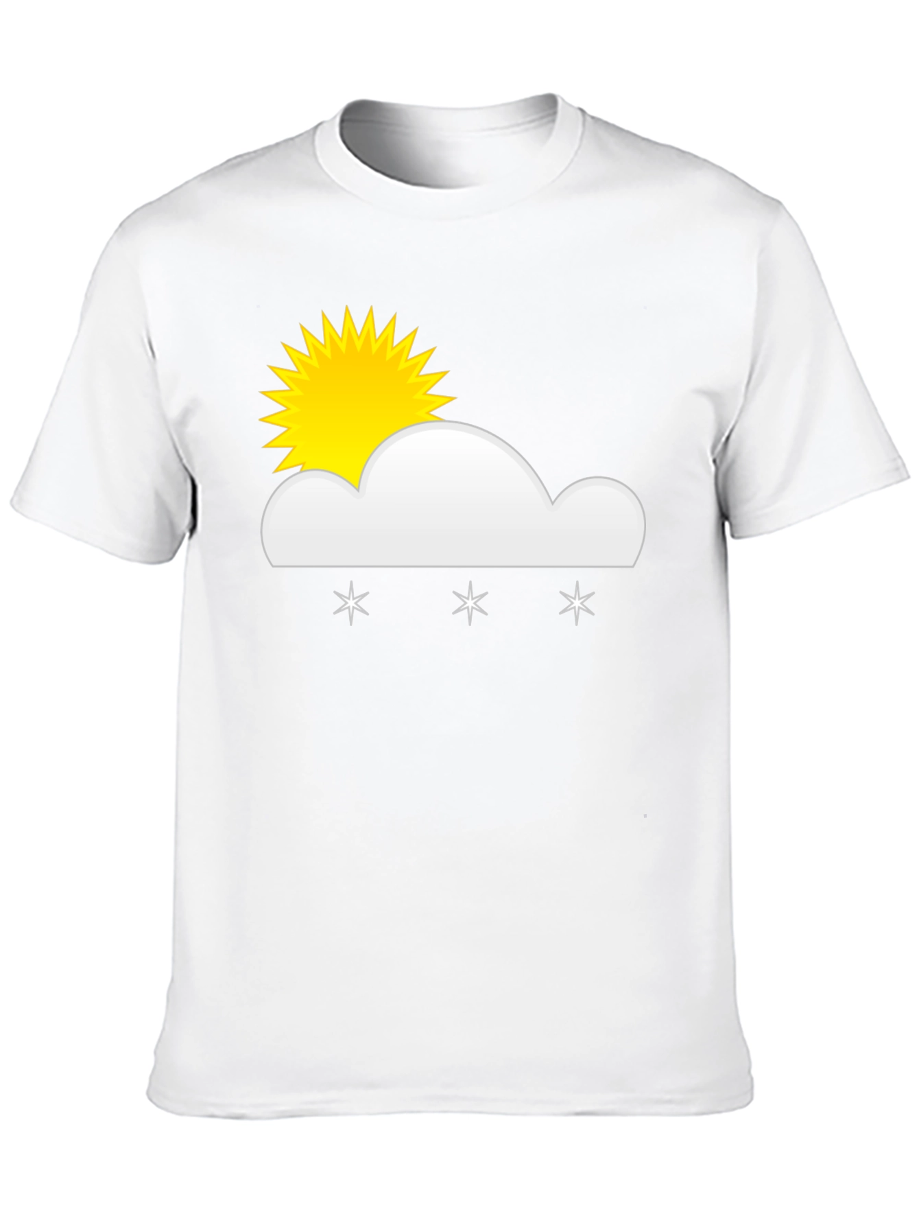 Snowy Sunny Day Graphic T-Shirt