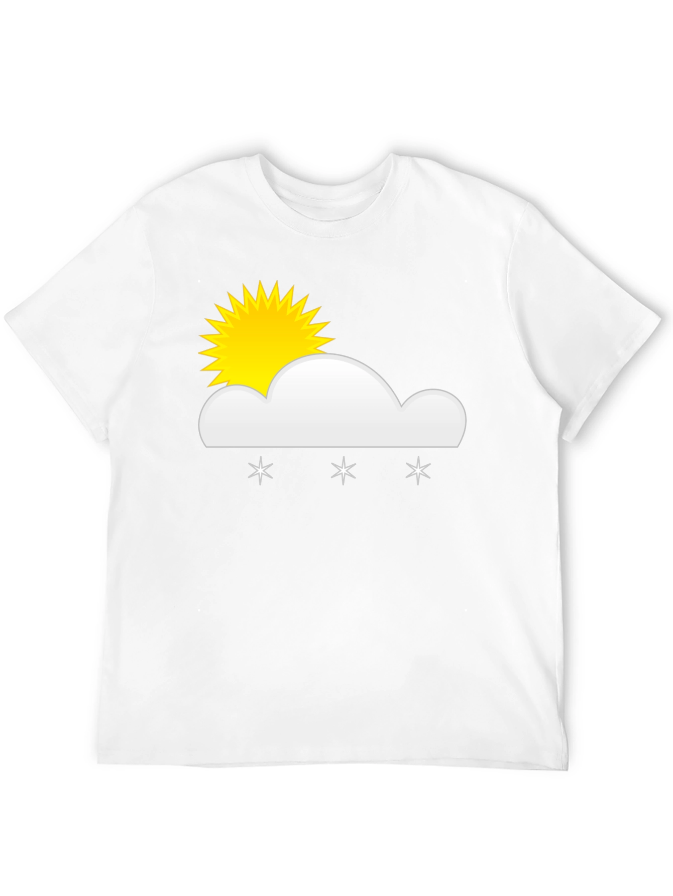 Snowy Sunny Day Graphic T-Shirt