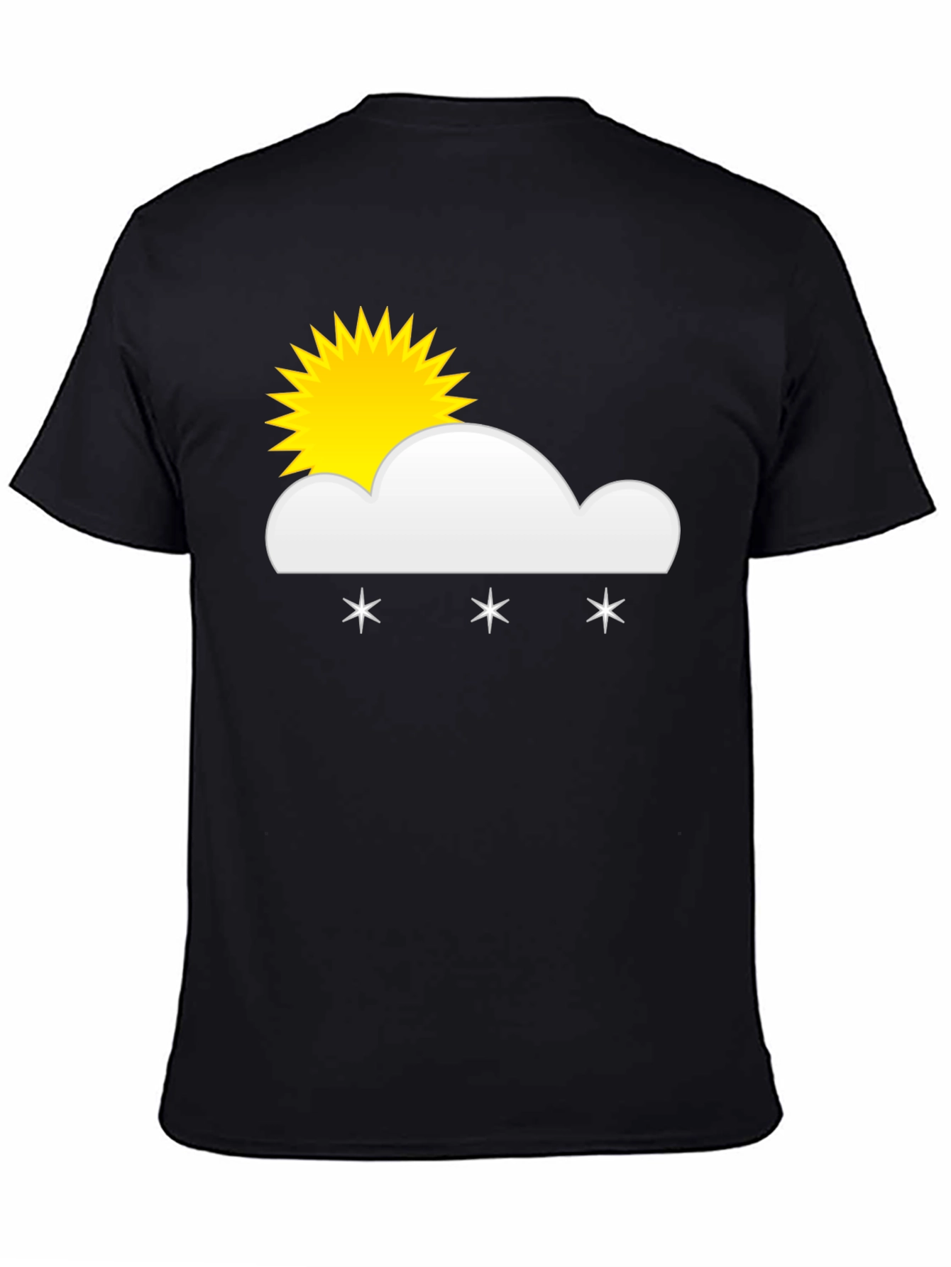 Snowy Sunny Day Graphic T-Shirt