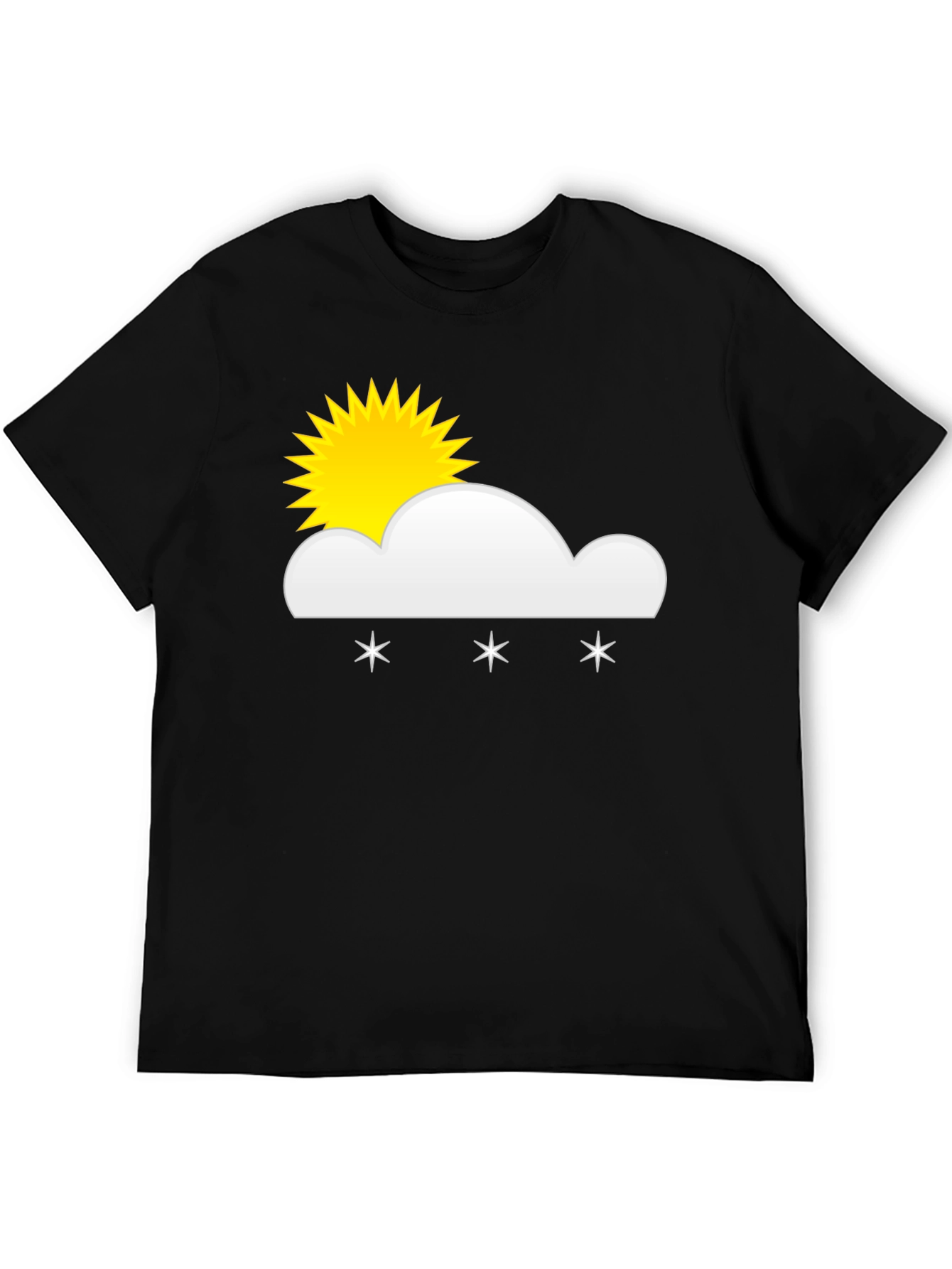 Snowy Sunny Day Graphic T-Shirt