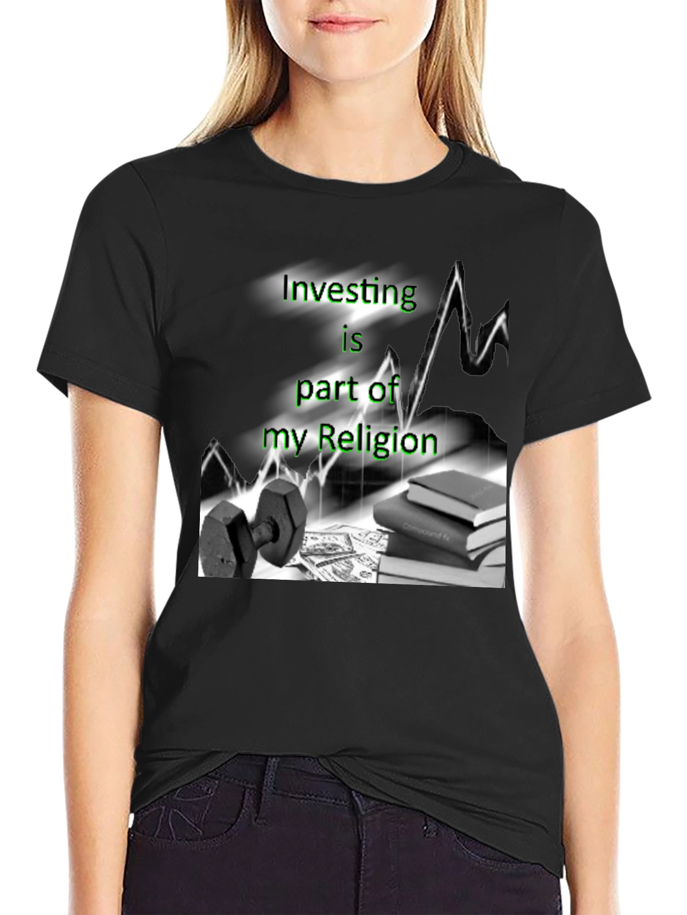 Investing Religion T-Shirt - Finance Graphic Tee