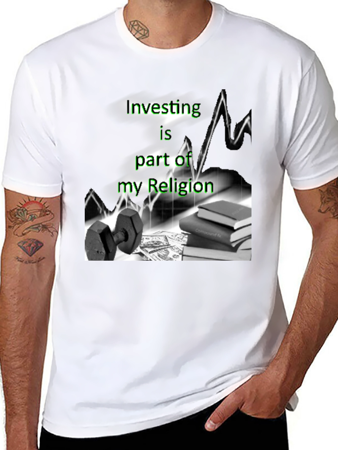 Investing Religion T-Shirt - Finance Graphic Tee