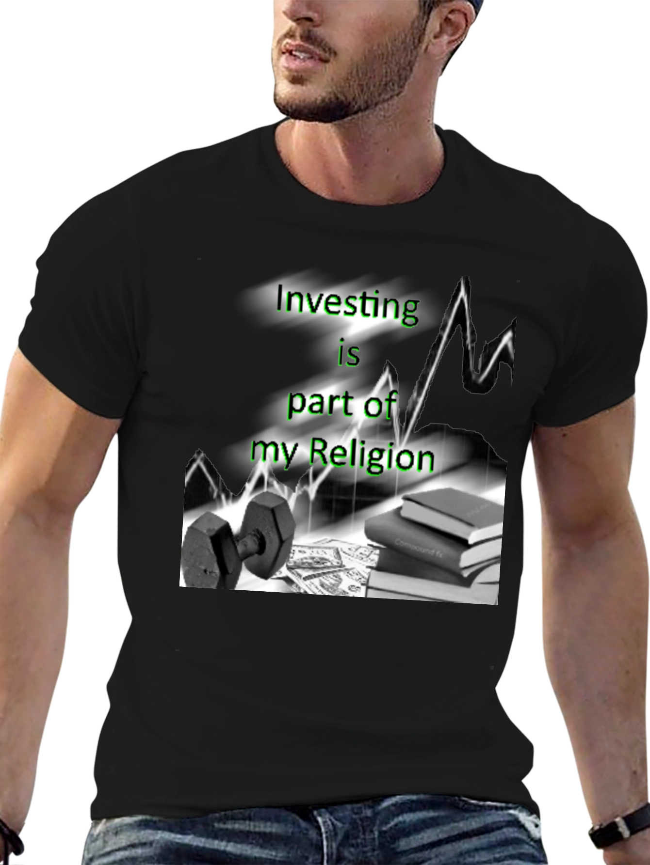 Investing Religion T-Shirt - Finance Graphic Tee