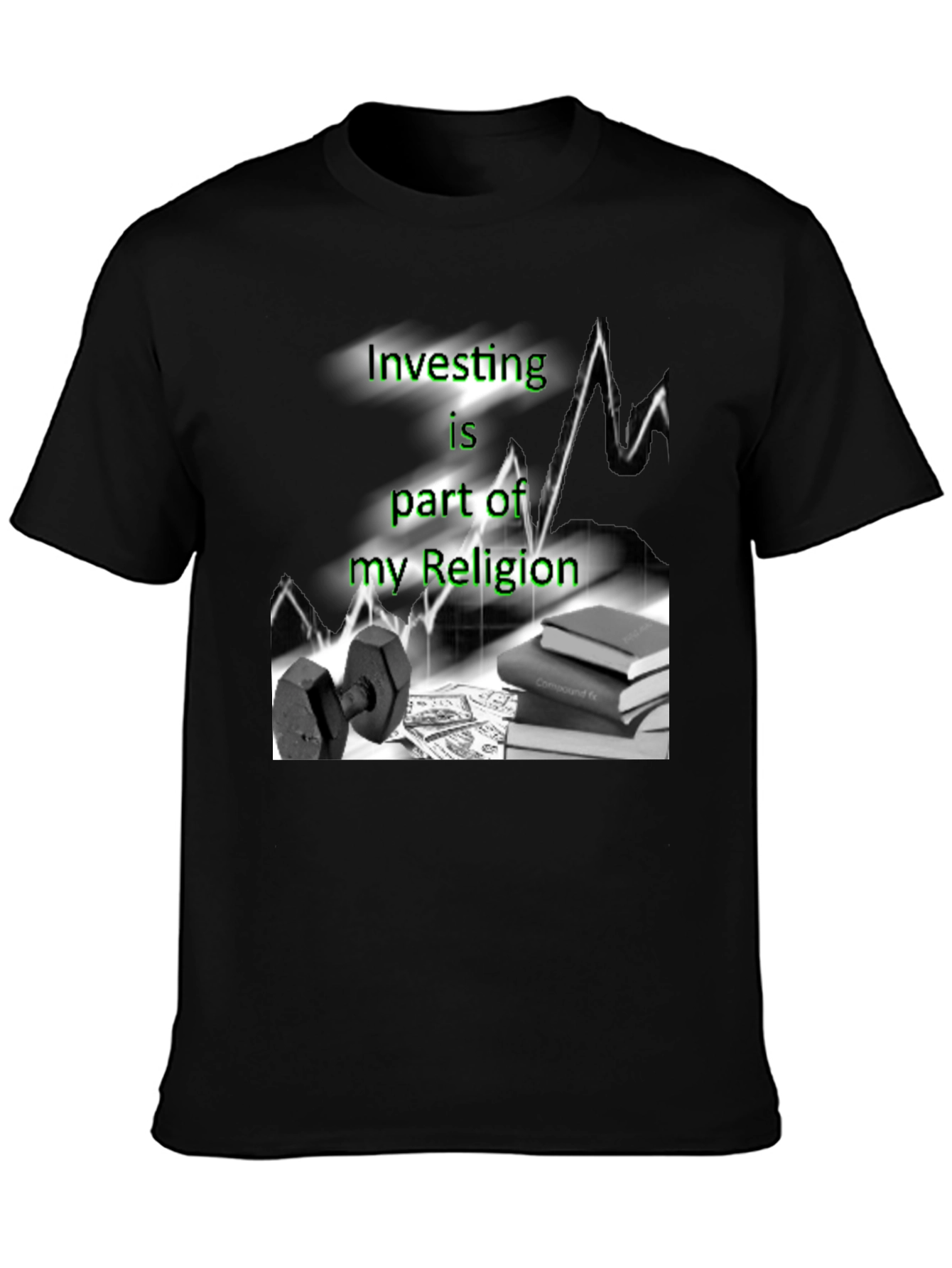 Investing Religion T-Shirt - Finance Graphic Tee