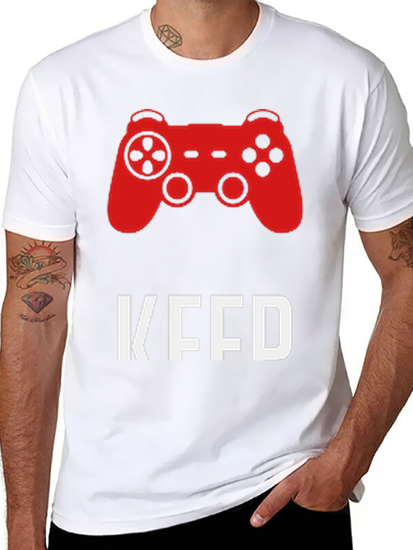 KFFD Gamer T-Shirt - Play Hard