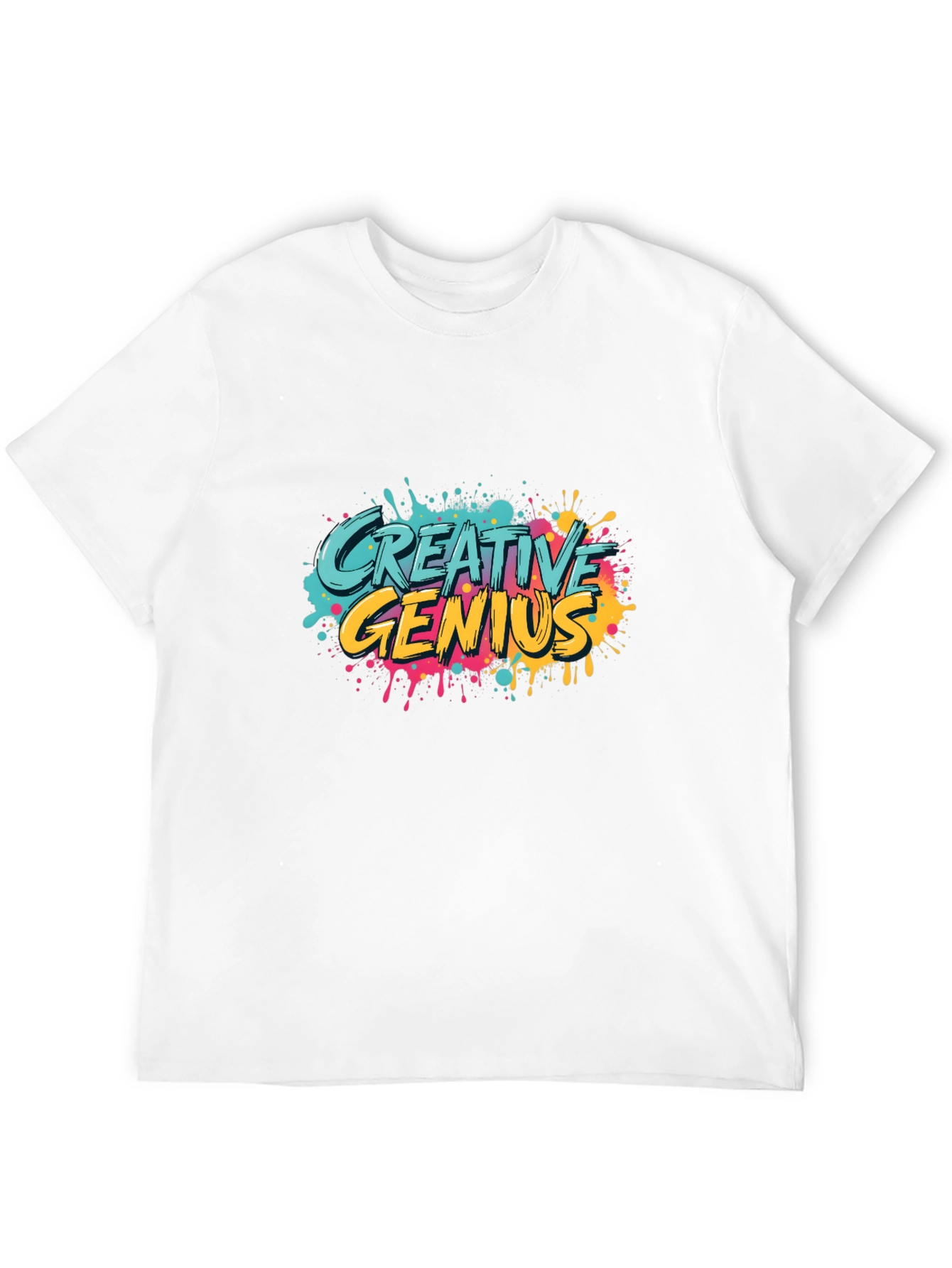 Creative Genius Graphic Tee - Trendy Design