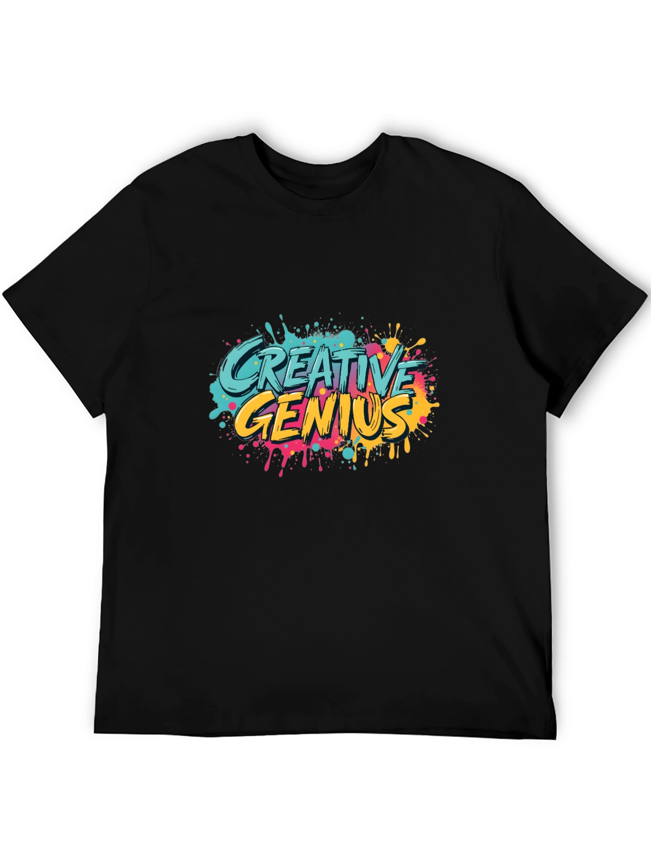 Creative Genius Graphic Tee - Trendy Design