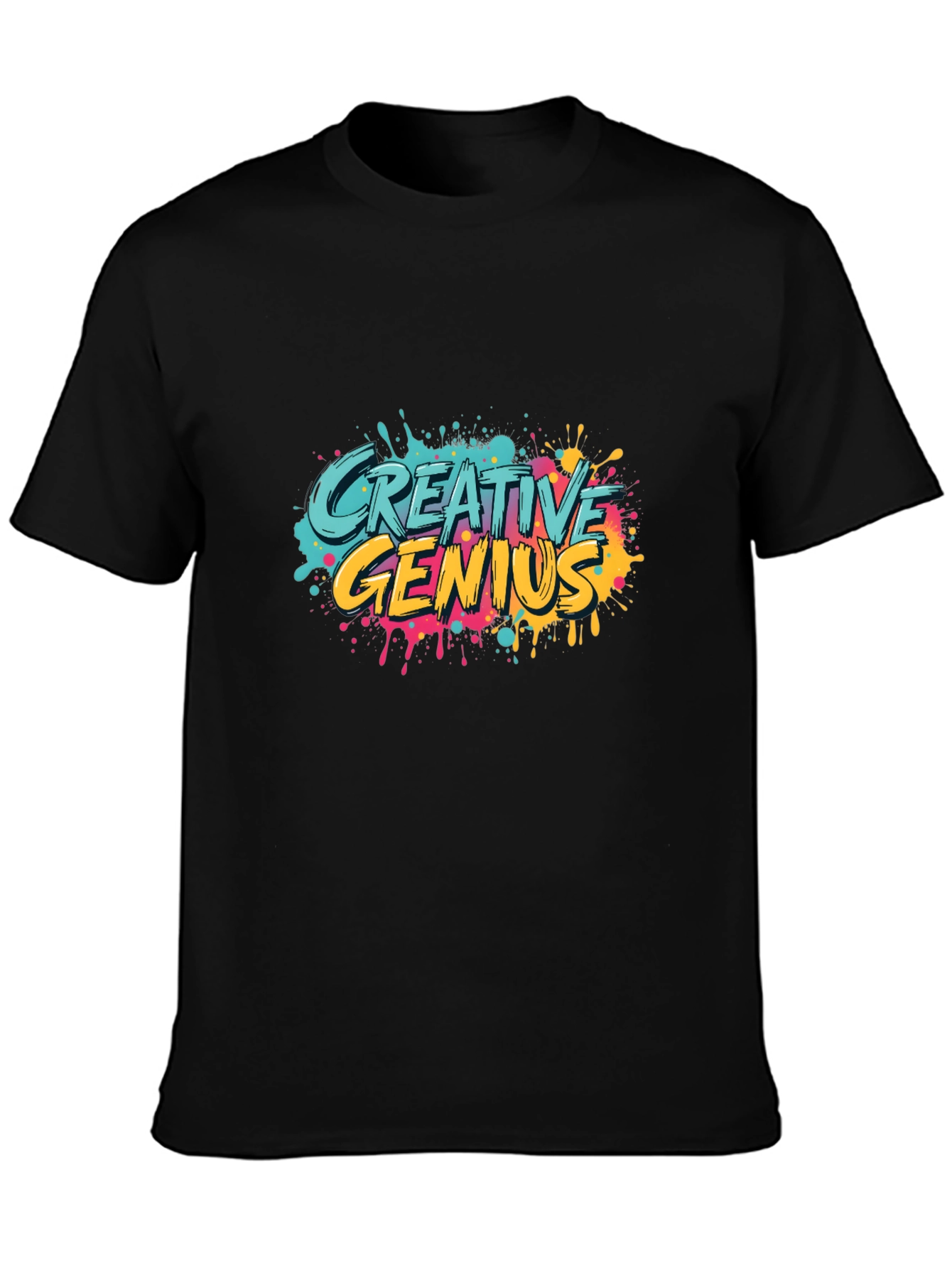 Creative Genius Graphic Tee - Trendy Design