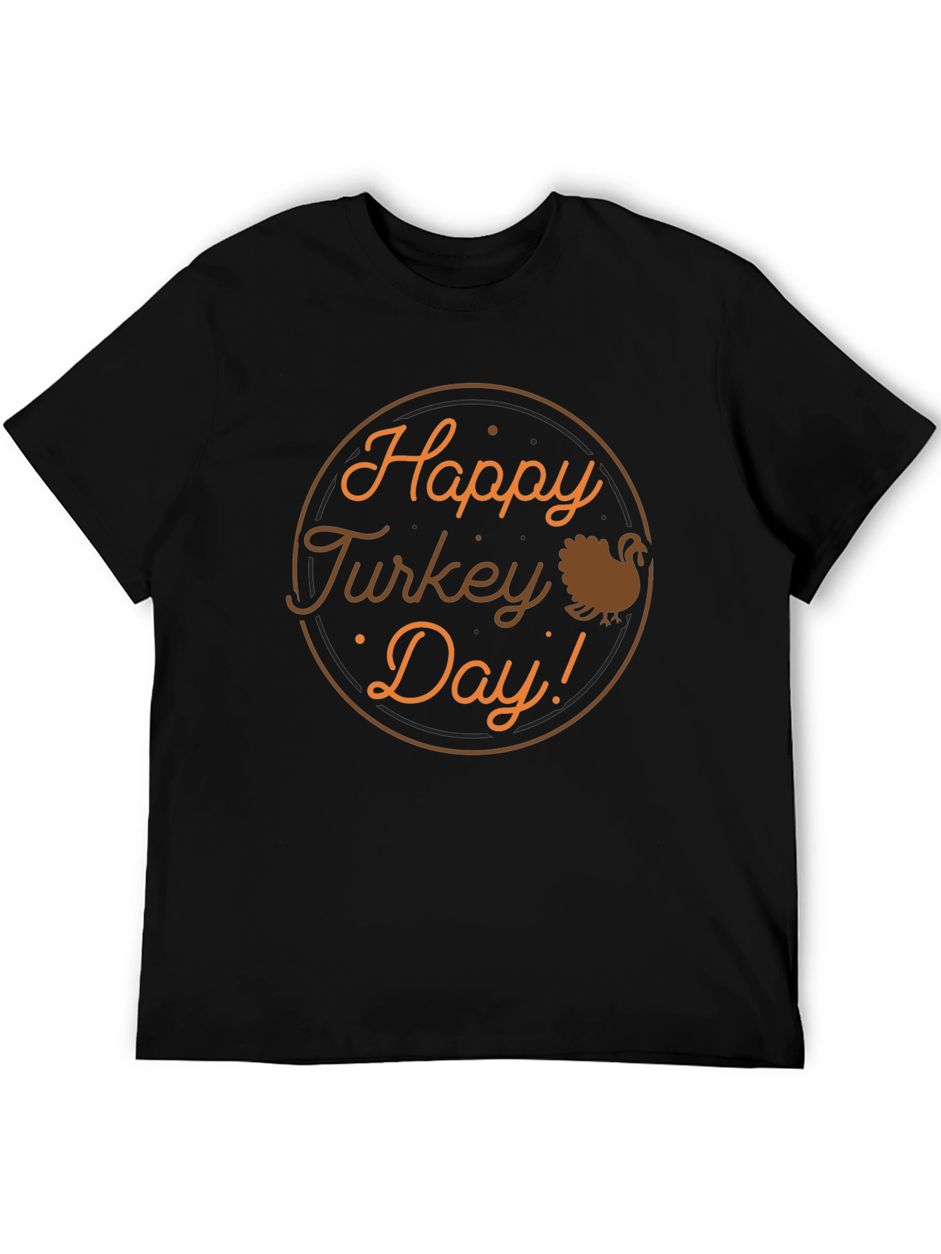 Happy Turkey Day Graphic T-Shirt