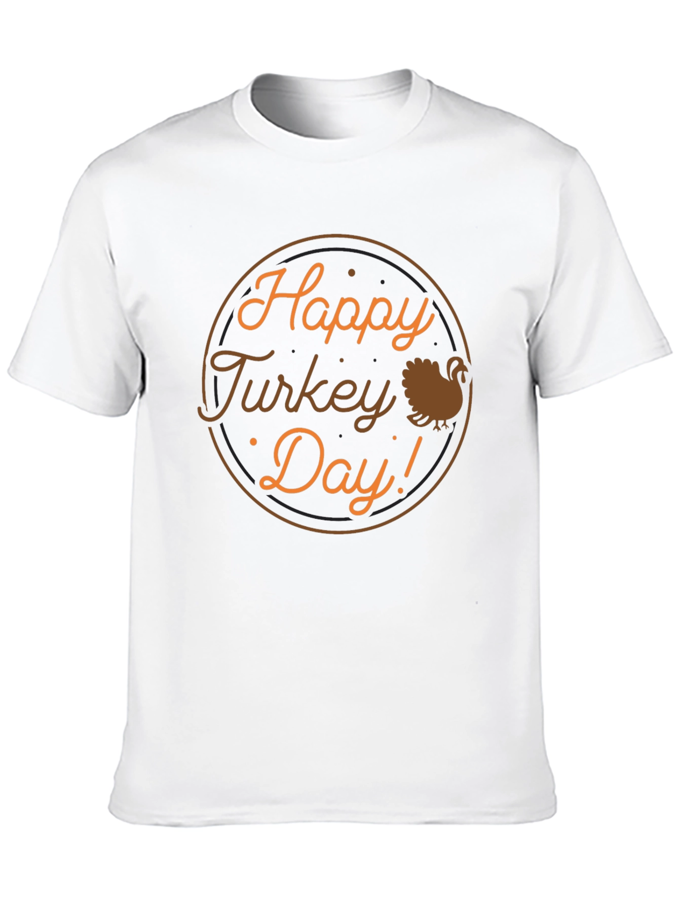 Happy Turkey Day Graphic T-Shirt