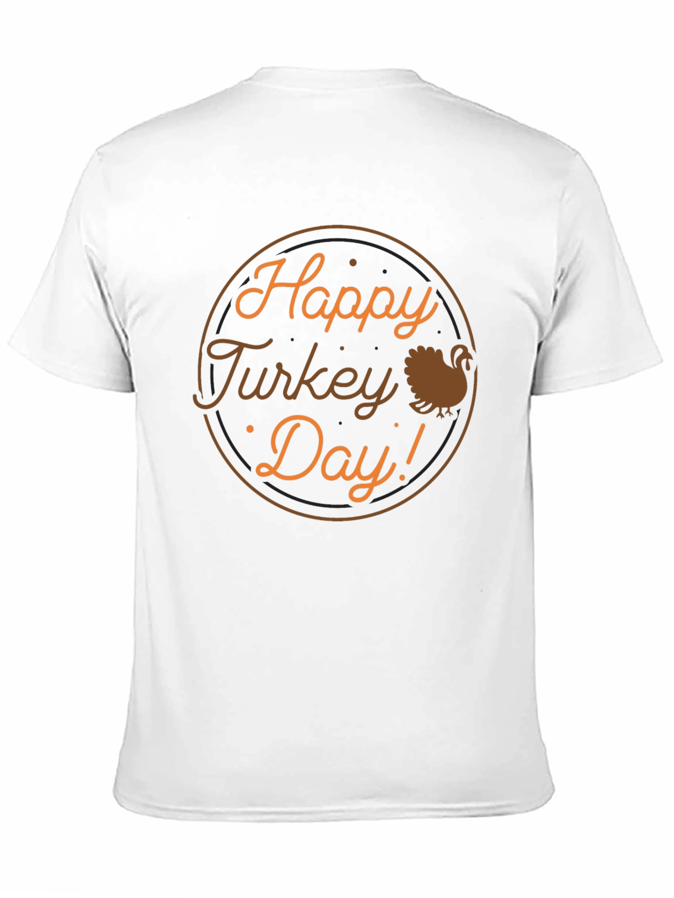 Happy Turkey Day Graphic T-Shirt