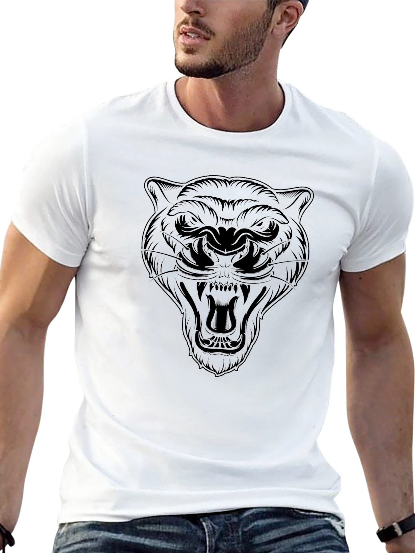 Black Panther Graphic Tee - Mens