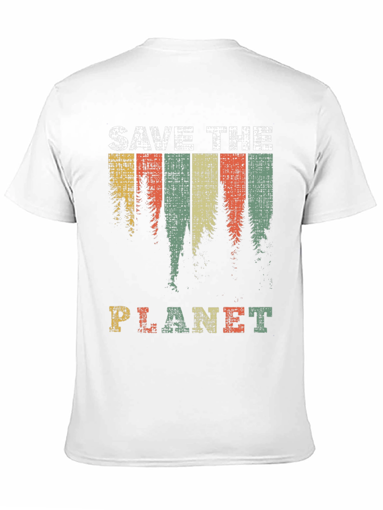 Save The Planet Retro Graphic T-Shirt