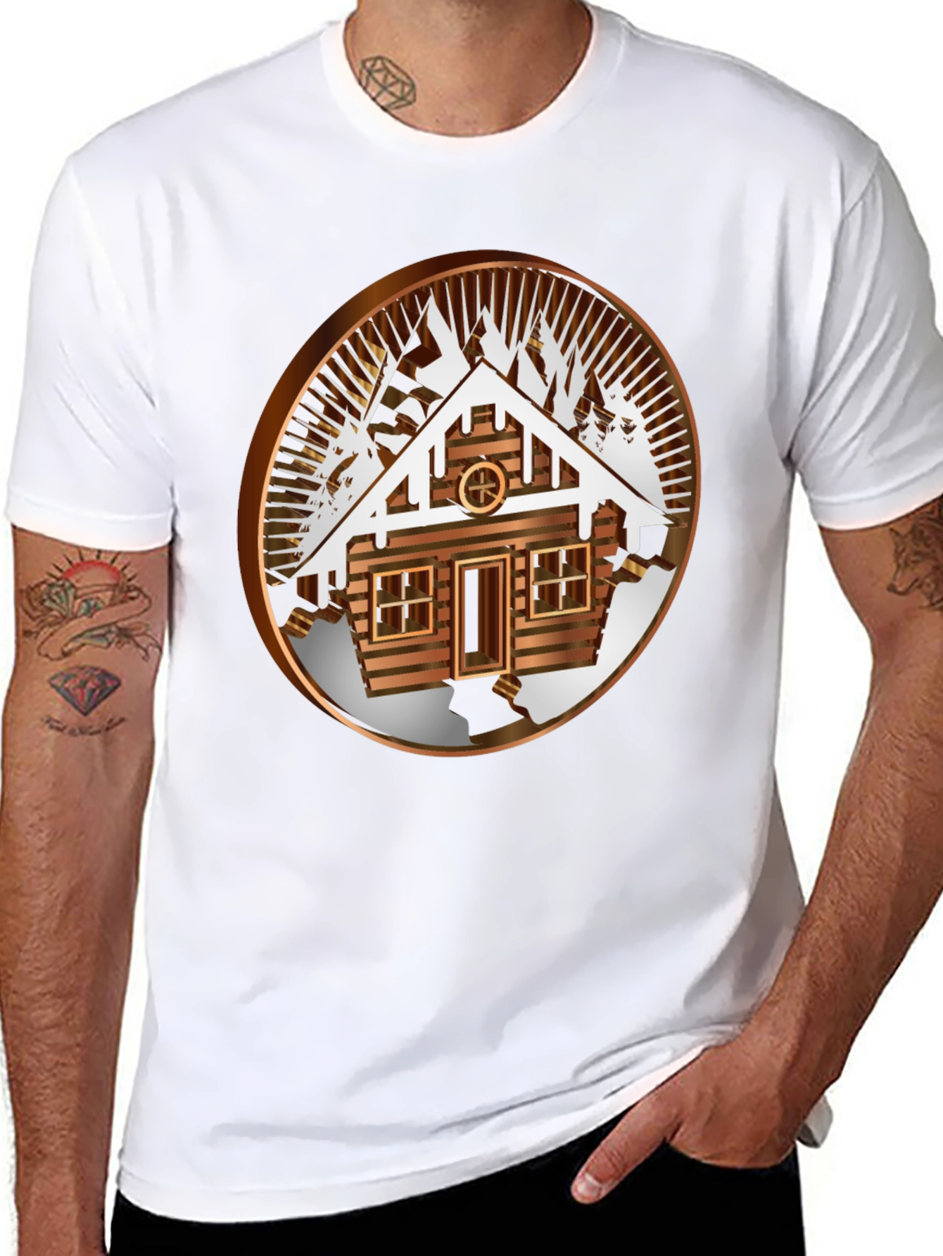 Cabin in the Woods Graphic Tee