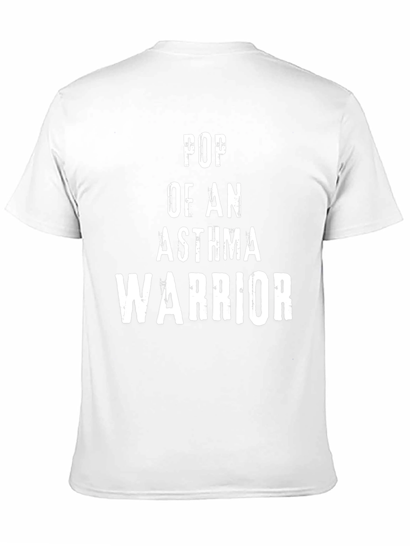 Pop of an Asthma Warrior T-Shirt - Black