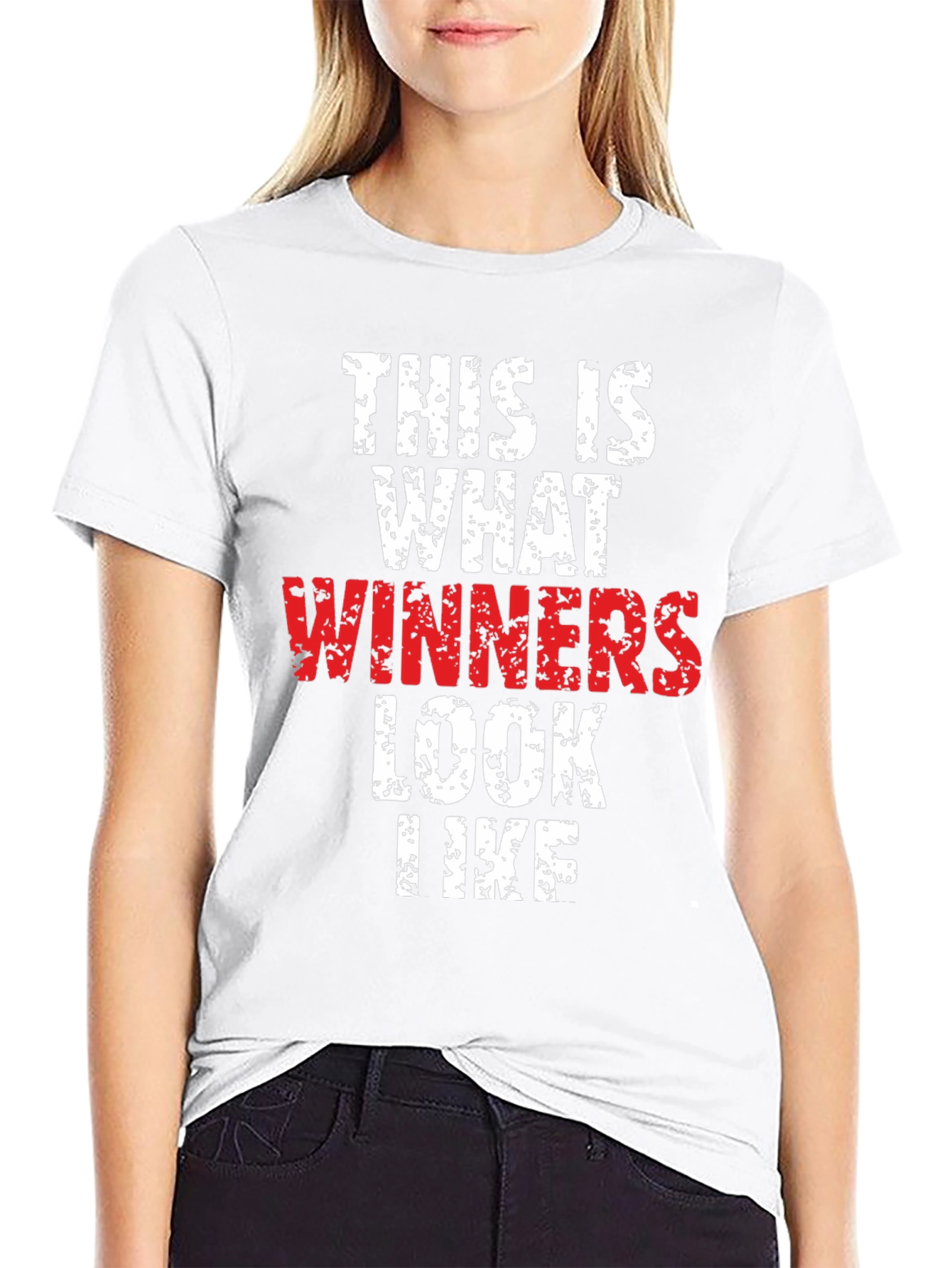 Winners T-Shirt - Motivational Black Tee