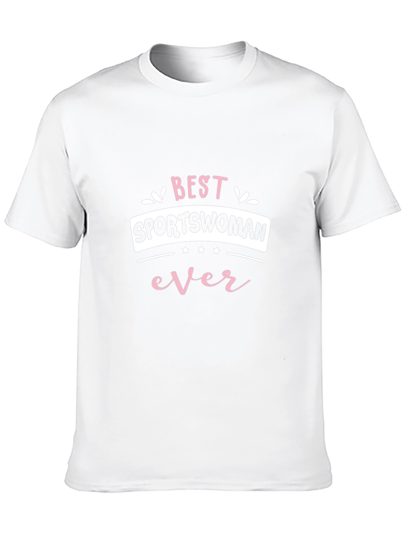 Best Sportswoman Ever T-Shirt - Black