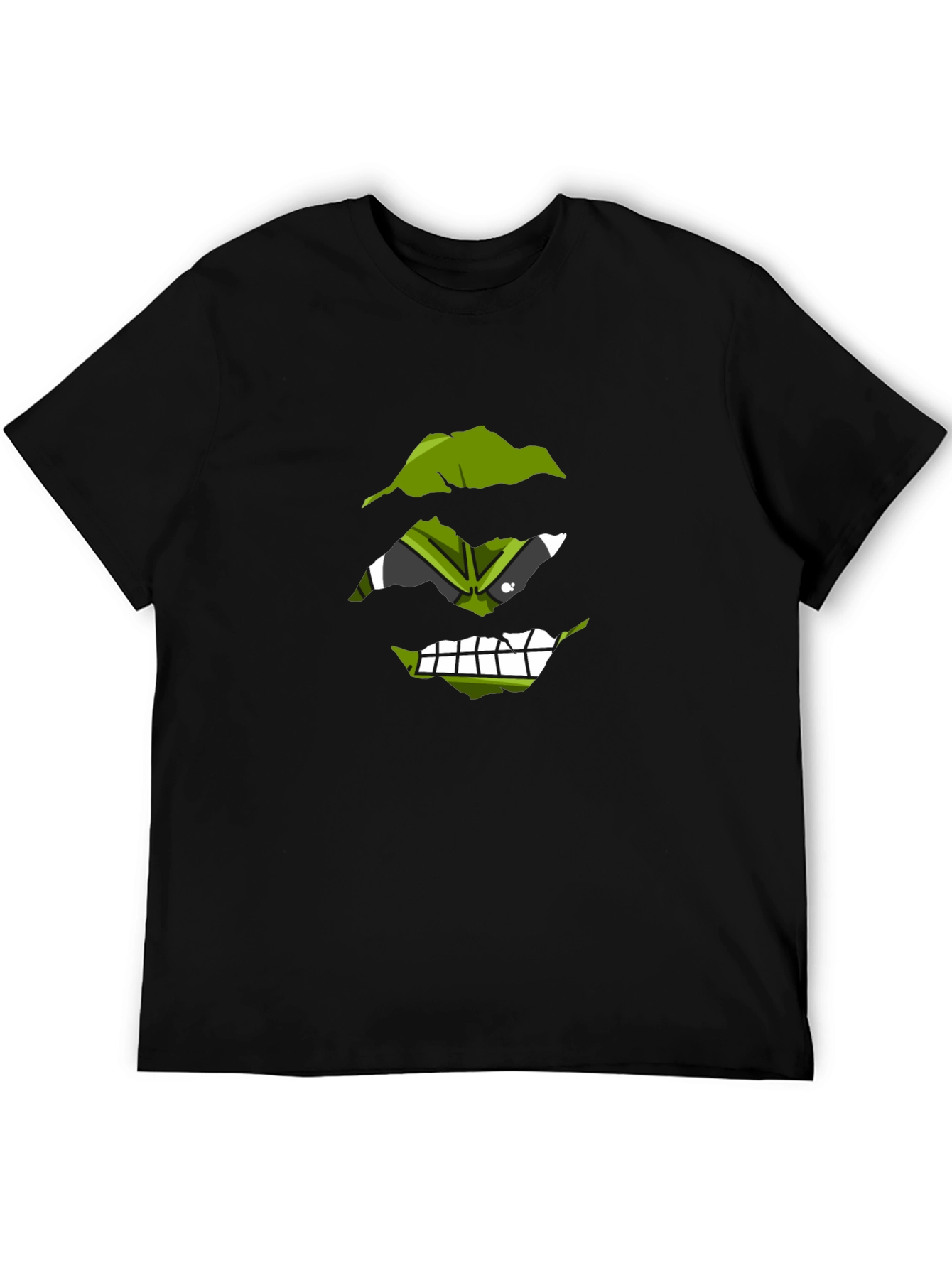 Hulk Smash Graphic Tee - Mens Black T-Shirt