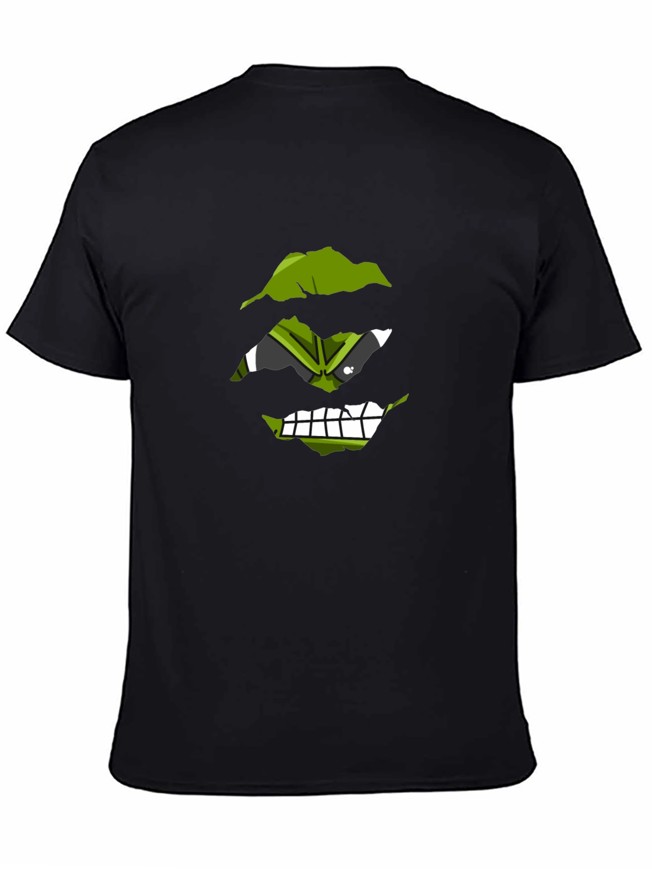 Hulk Smash Graphic Tee - Mens Black T-Shirt