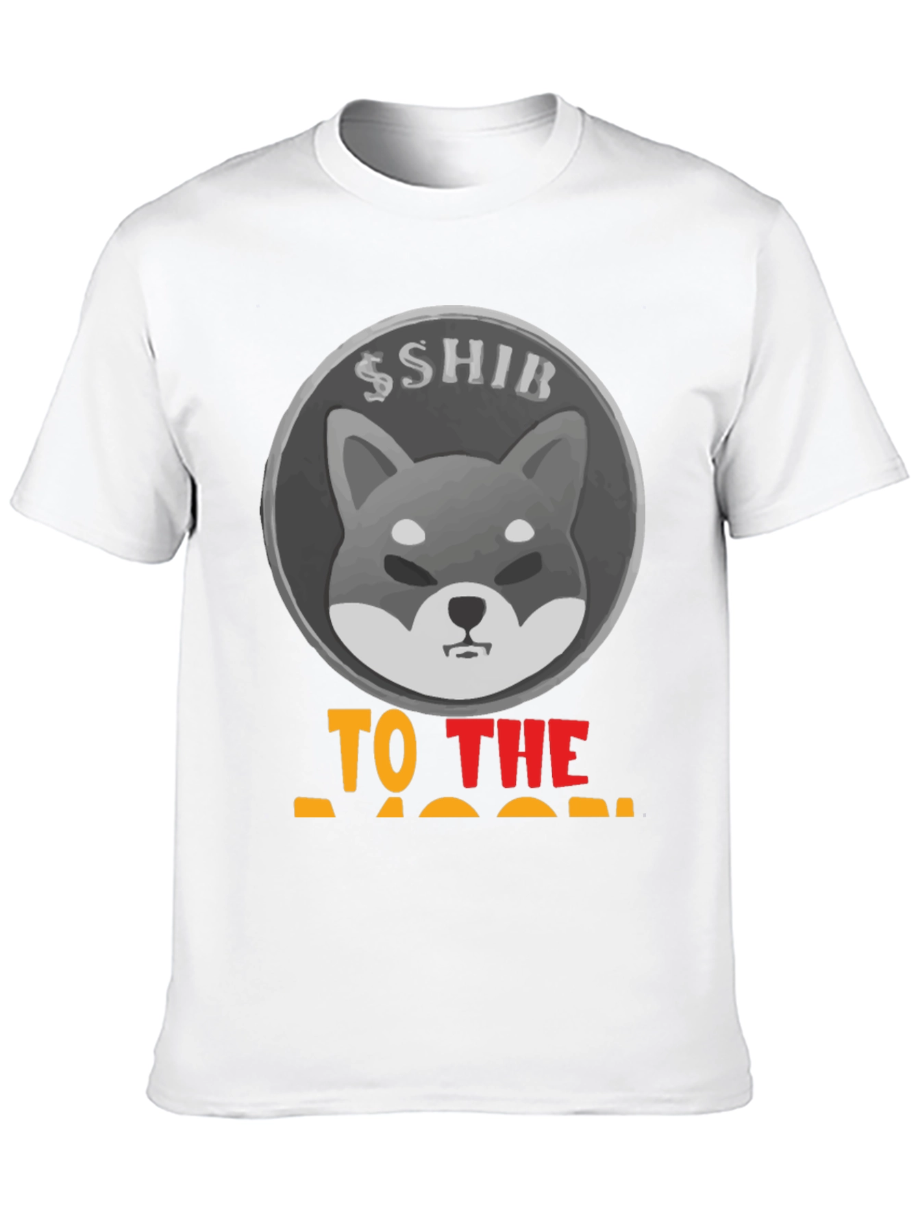 Shiba Inu To The Moon Crypto T-Shirt