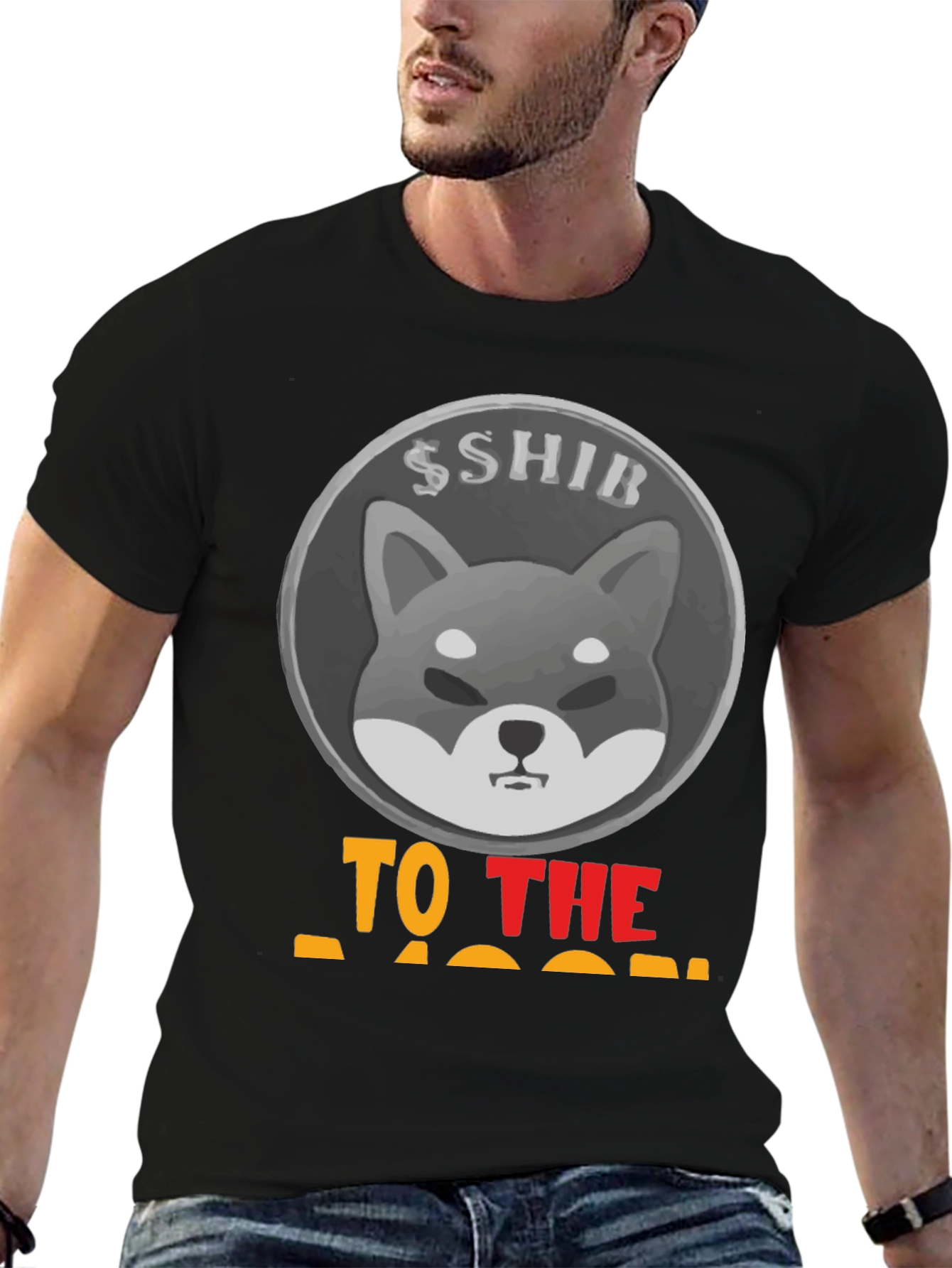 Shiba Inu To The Moon Crypto T-Shirt