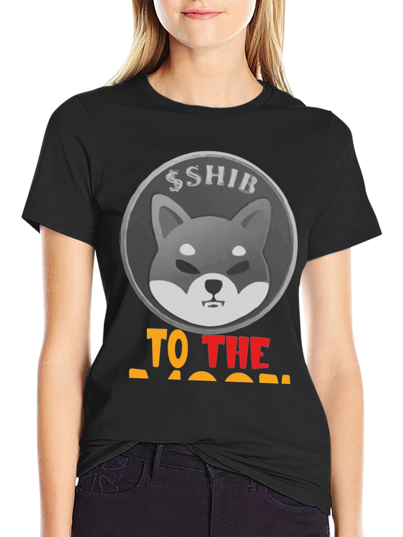 Shiba Inu To The Moon Crypto T-Shirt