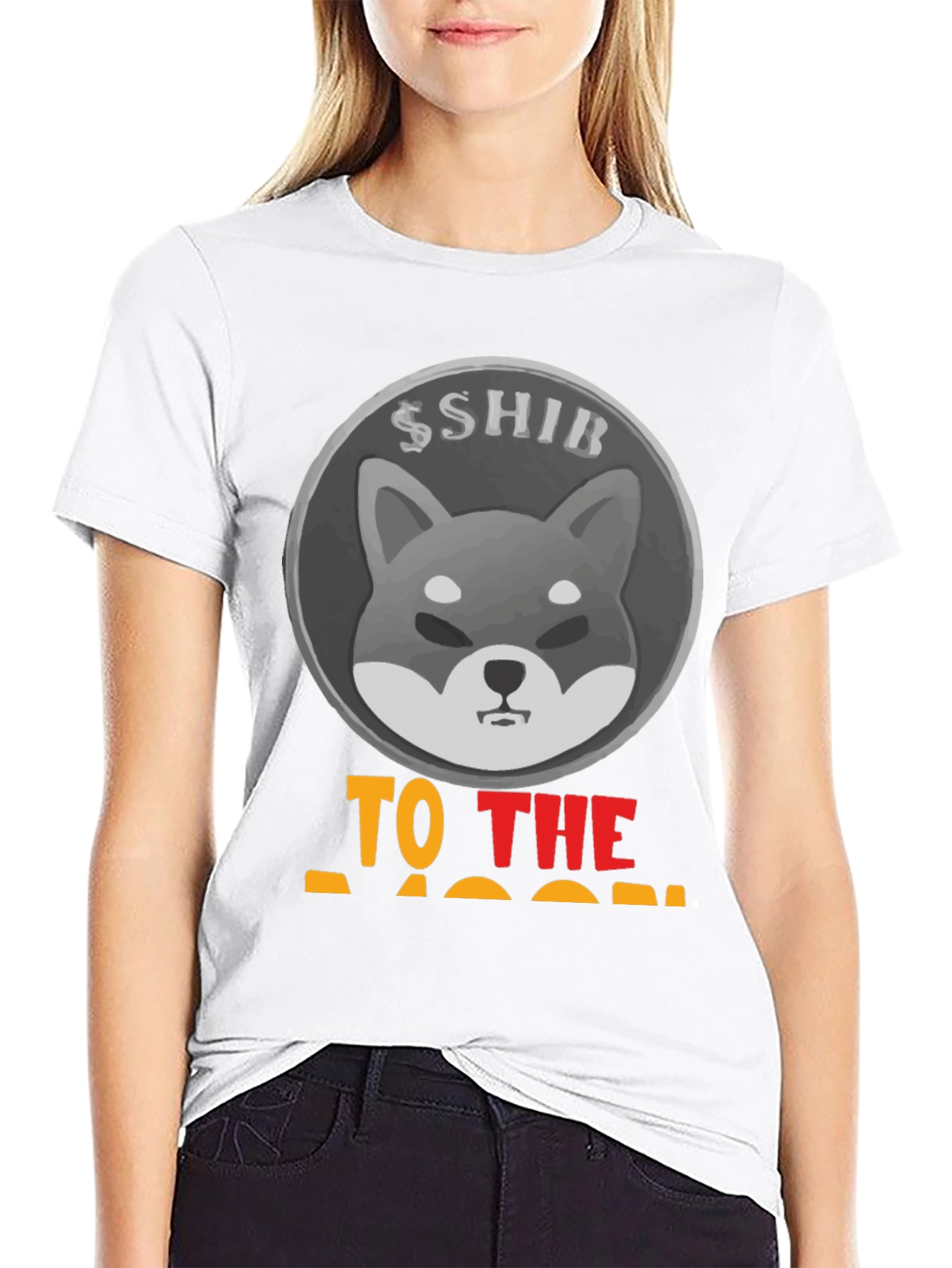 Shiba Inu To The Moon Crypto T-Shirt