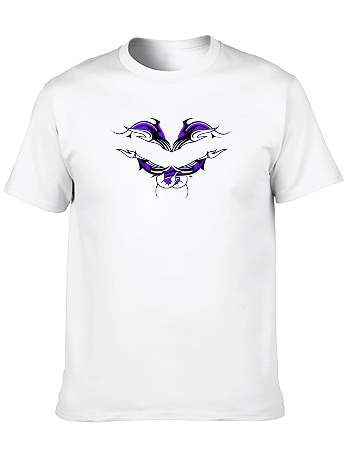Tribal Scorpion Graphic Black Tee