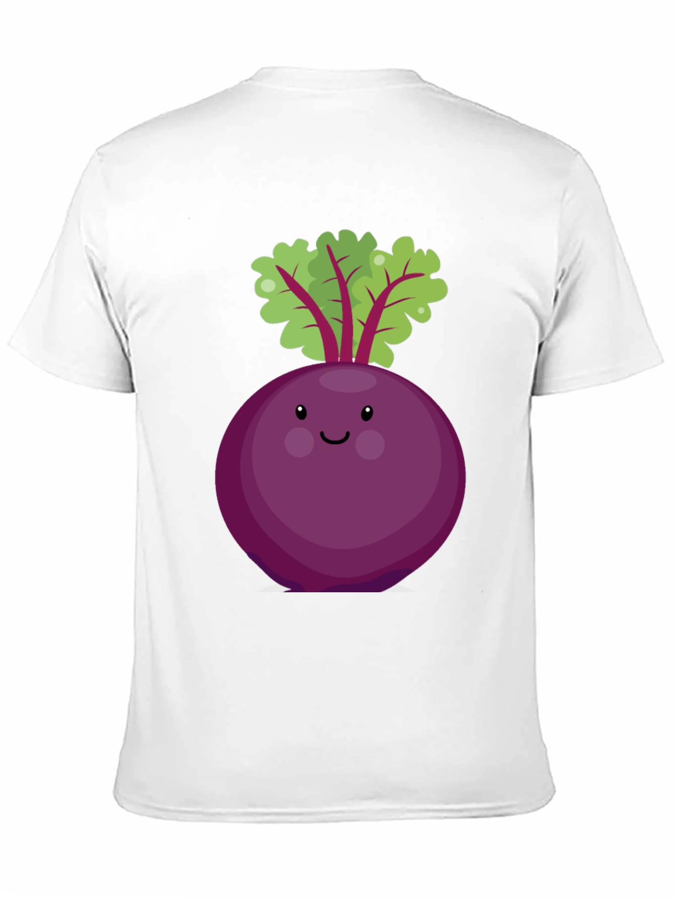 Cute Beet Graphic Tee - Unisex Black T-Shirt