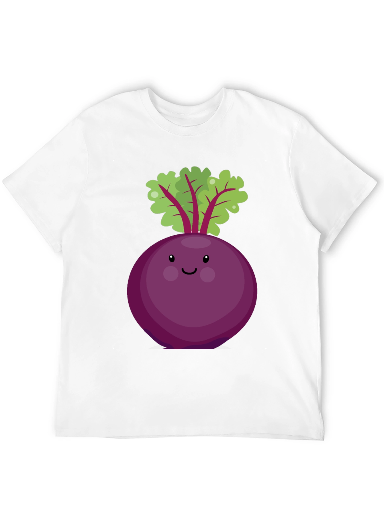 Cute Beet Graphic Tee - Unisex Black T-Shirt
