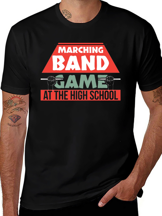 Marching Band Game at The High School T-Shirt