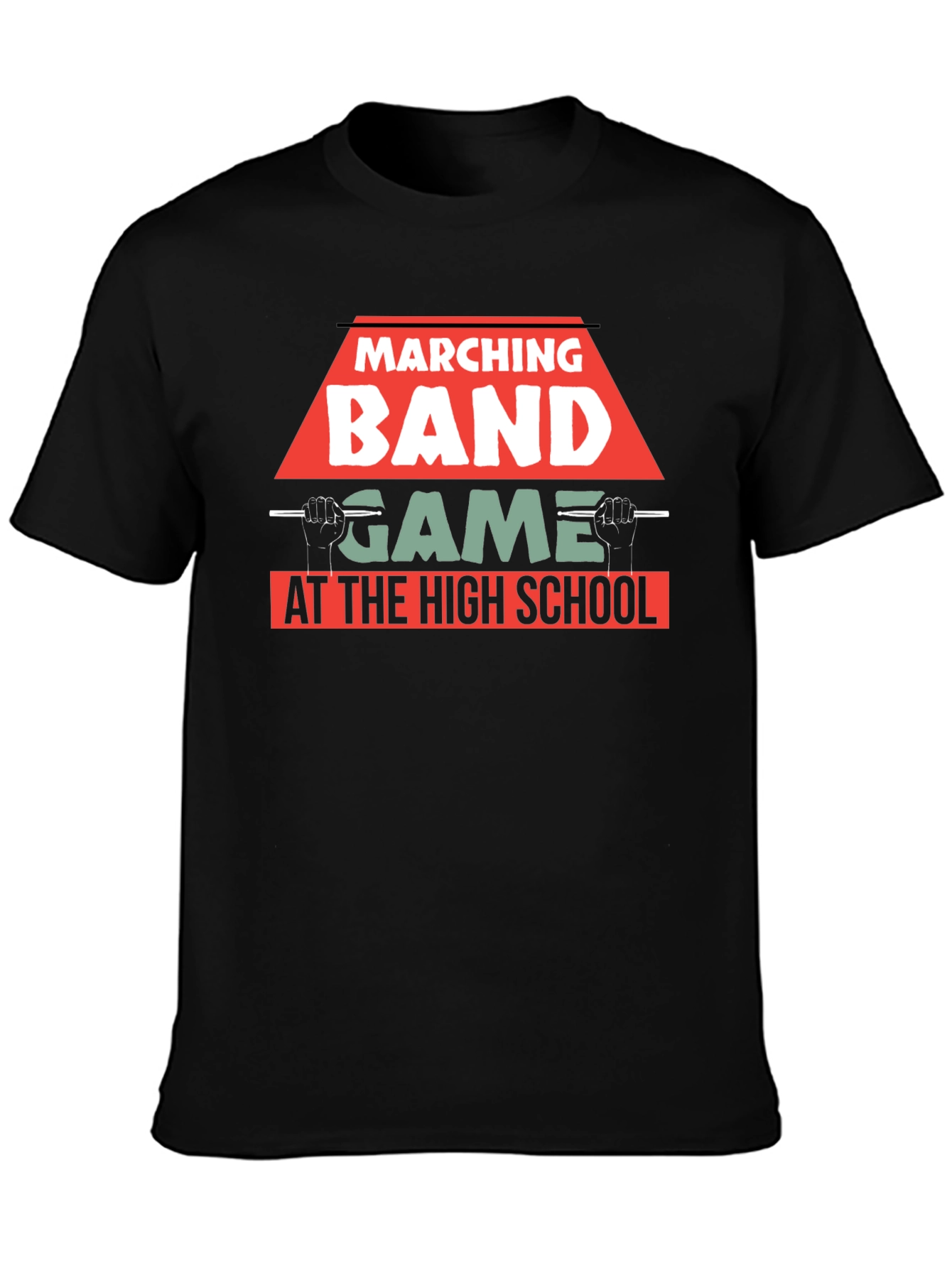 Marching Band Game at The High School T-Shirt