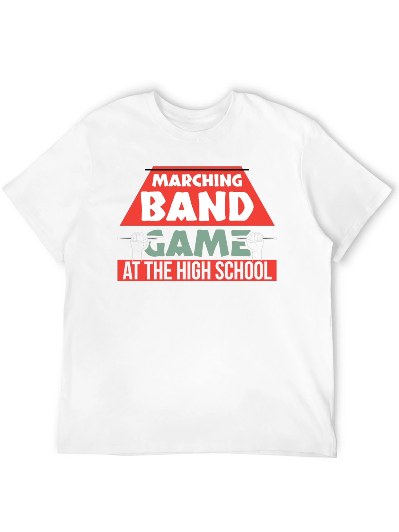 Marching Band Game at The High School T-Shirt