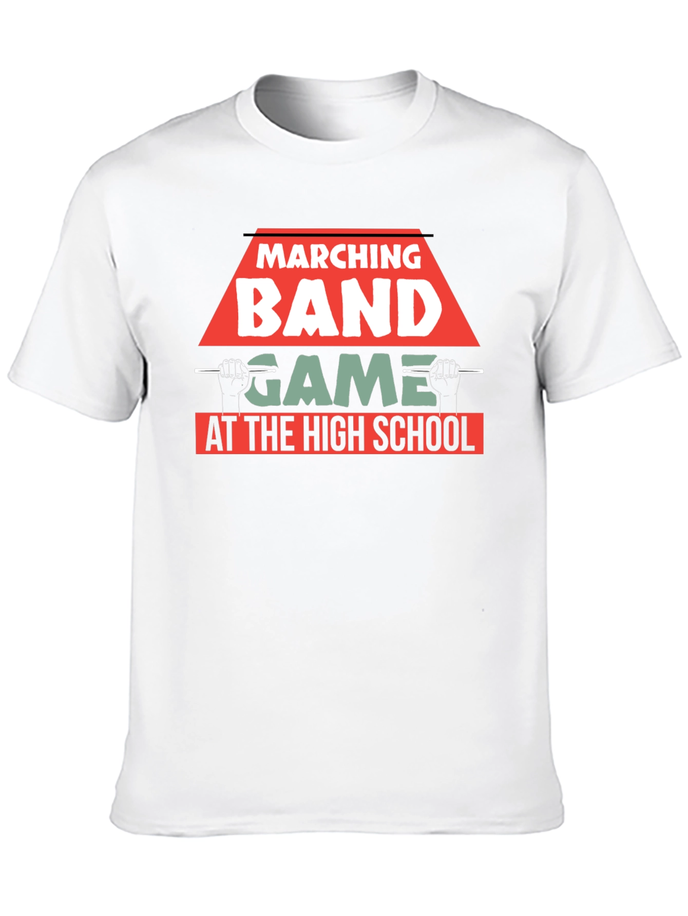 Marching Band Game at The High School T-Shirt