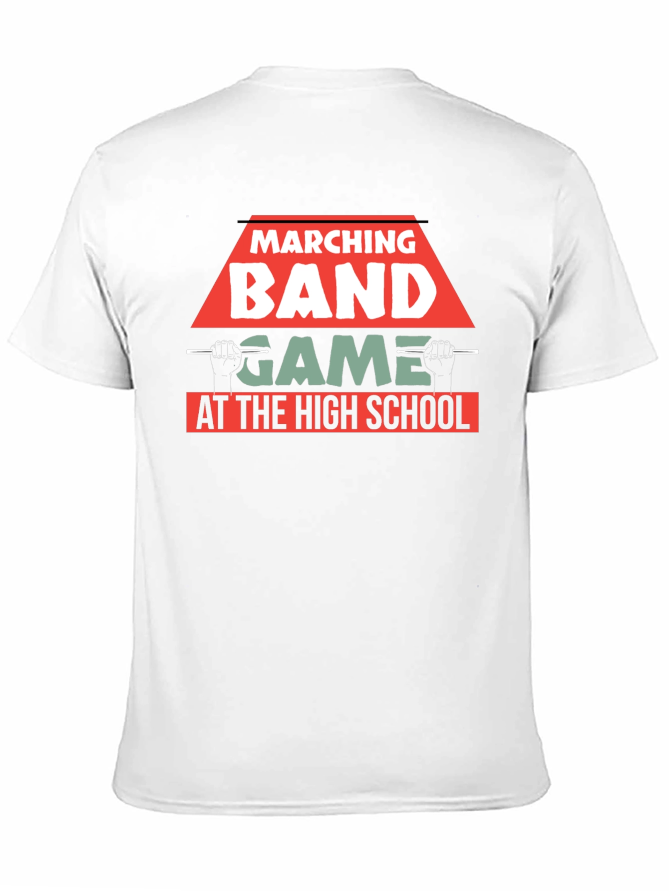 Marching Band Game at The High School T-Shirt