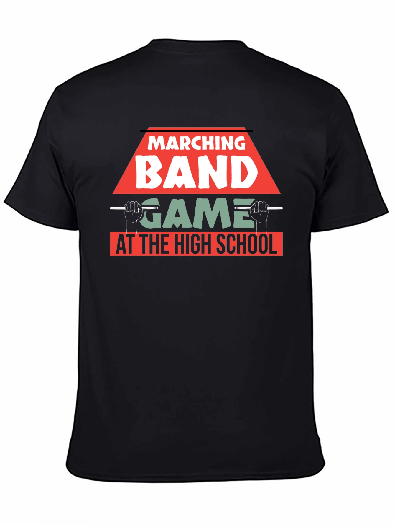 Marching Band Game at The High School T-Shirt