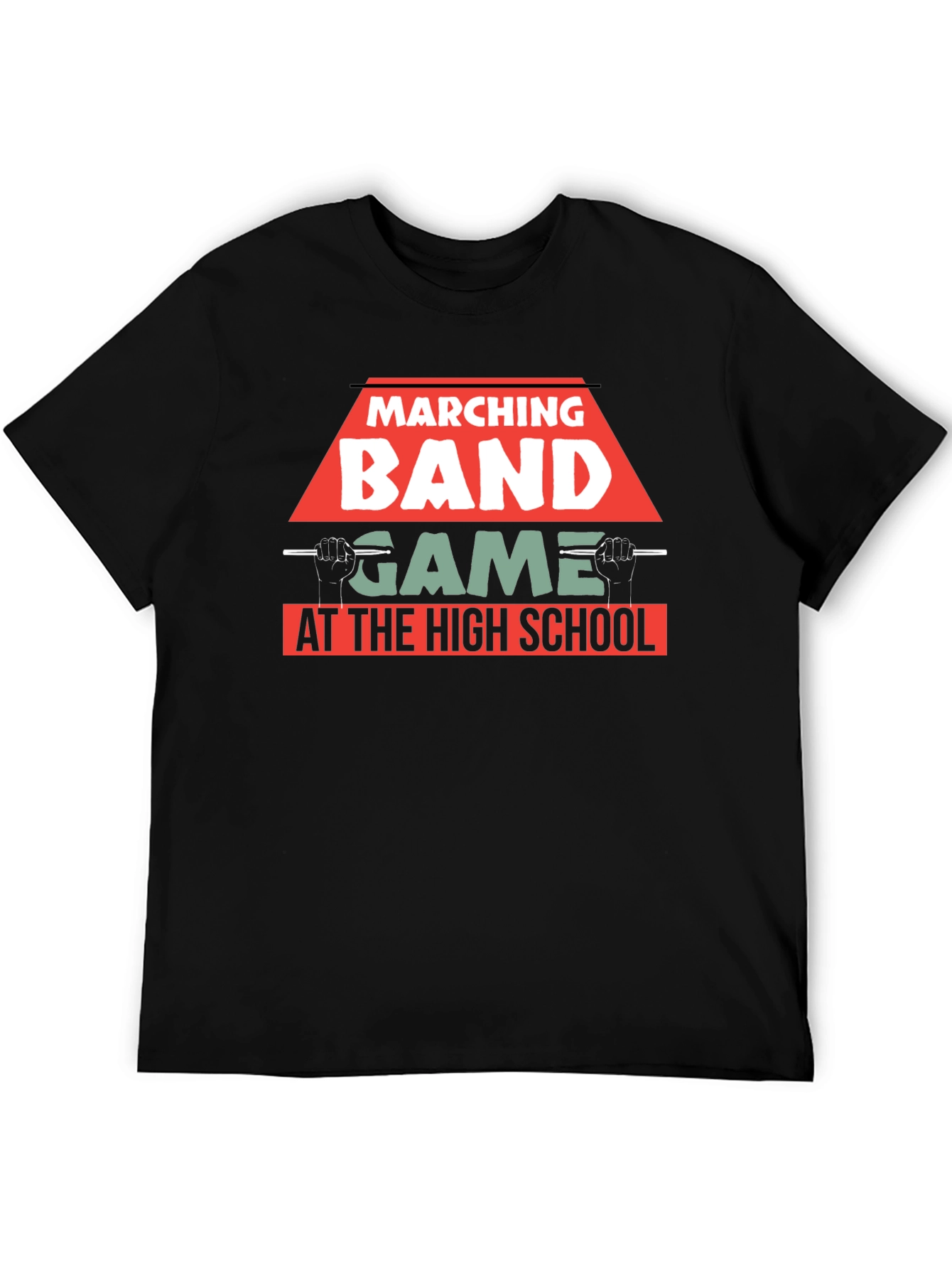 Marching Band Game at The High School T-Shirt