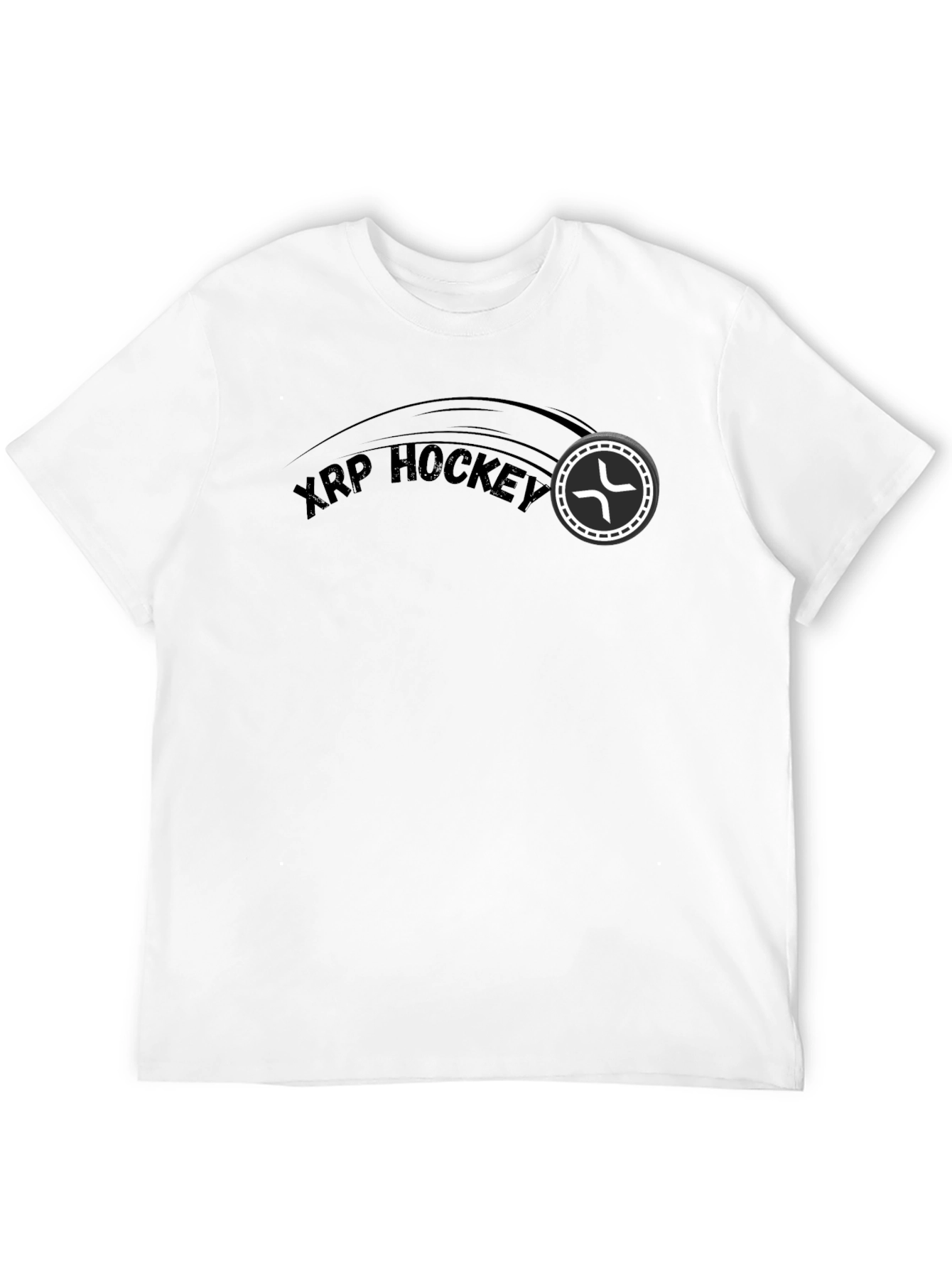 XRP Hockey T-Shirt - Crypto Fan Apparel
