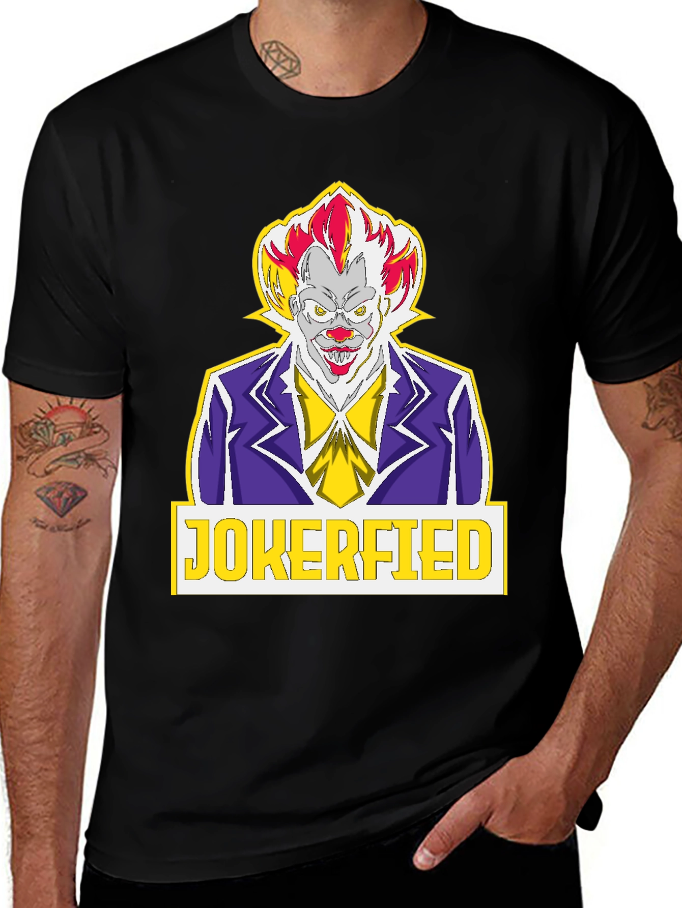 Jokerfied Graphic Tee - Clown Style