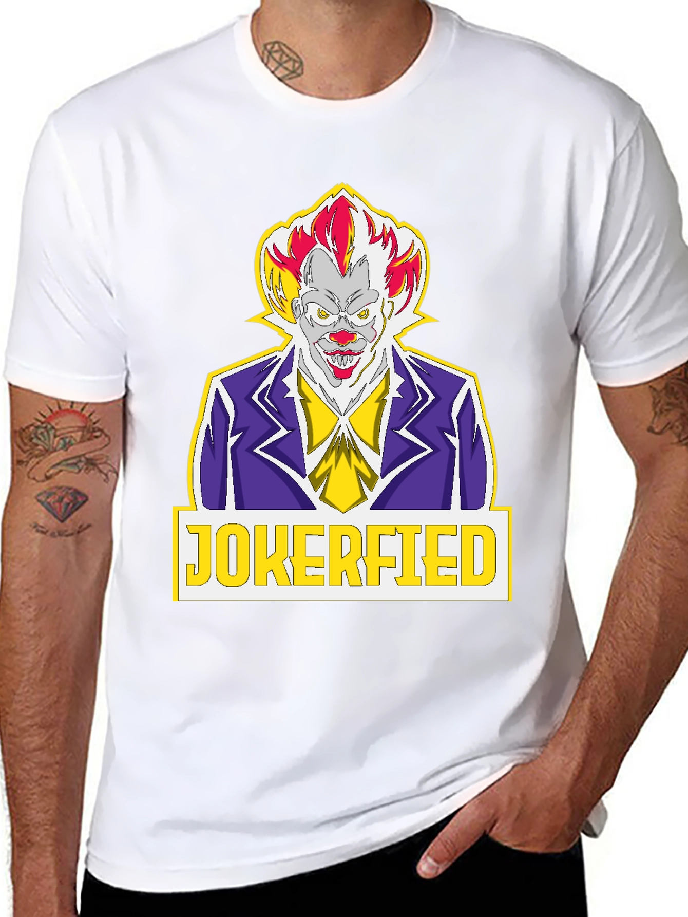 Jokerfied Graphic Tee - Clown Style