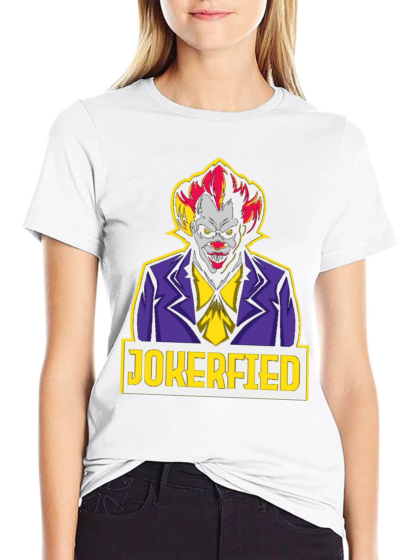 Jokerfied Graphic Tee - Clown Style