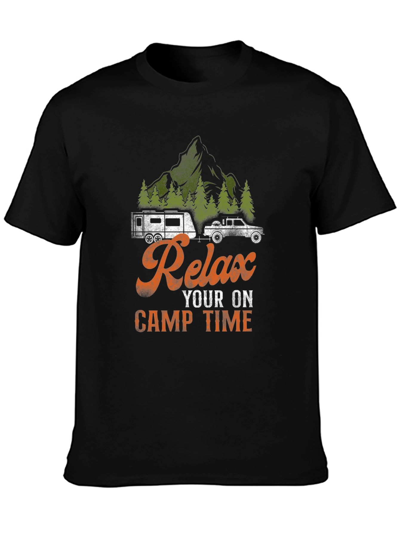 Relax Camp Time T-Shirt - Camping Adventure