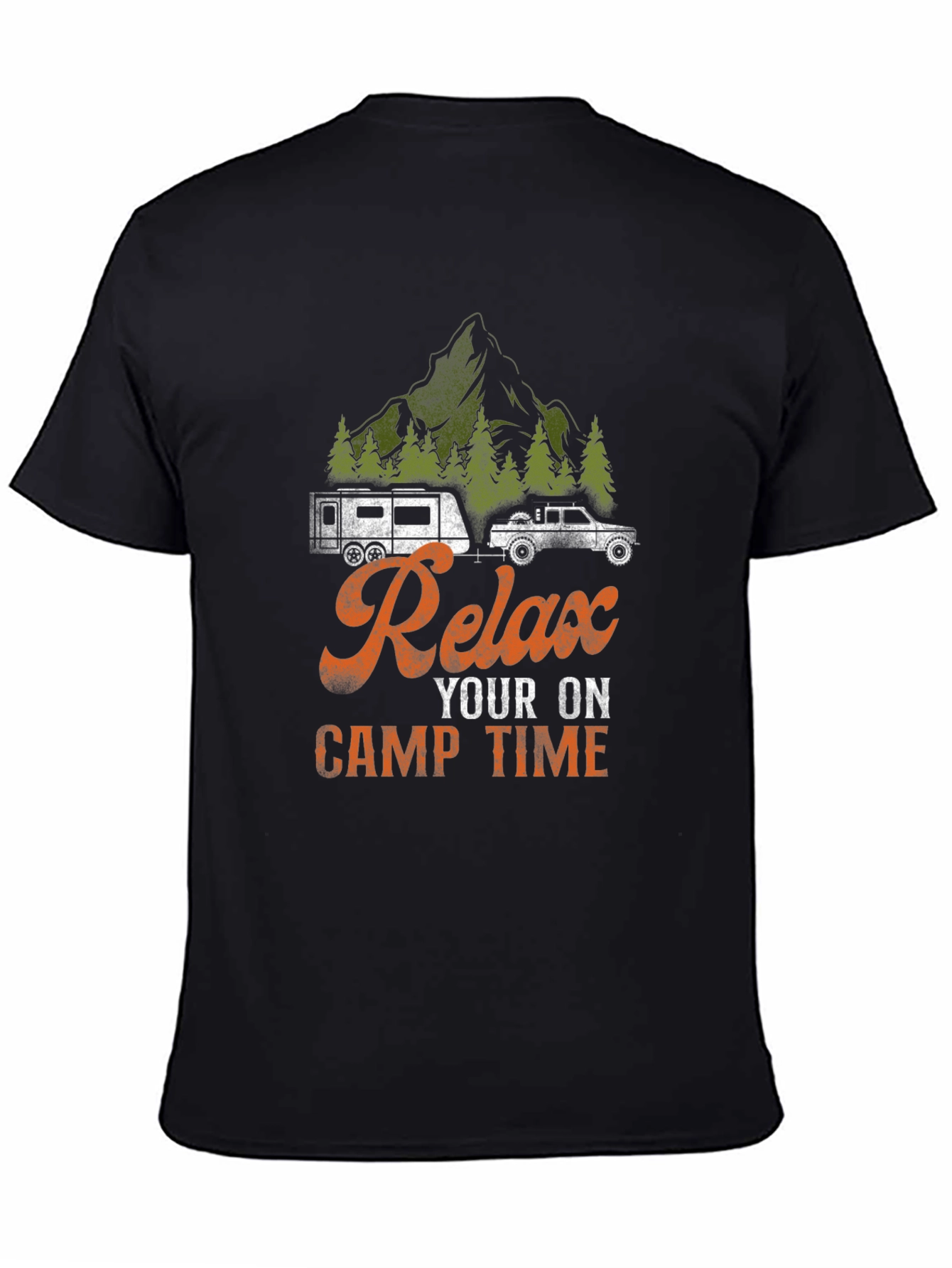 Relax Camp Time T-Shirt - Camping Adventure